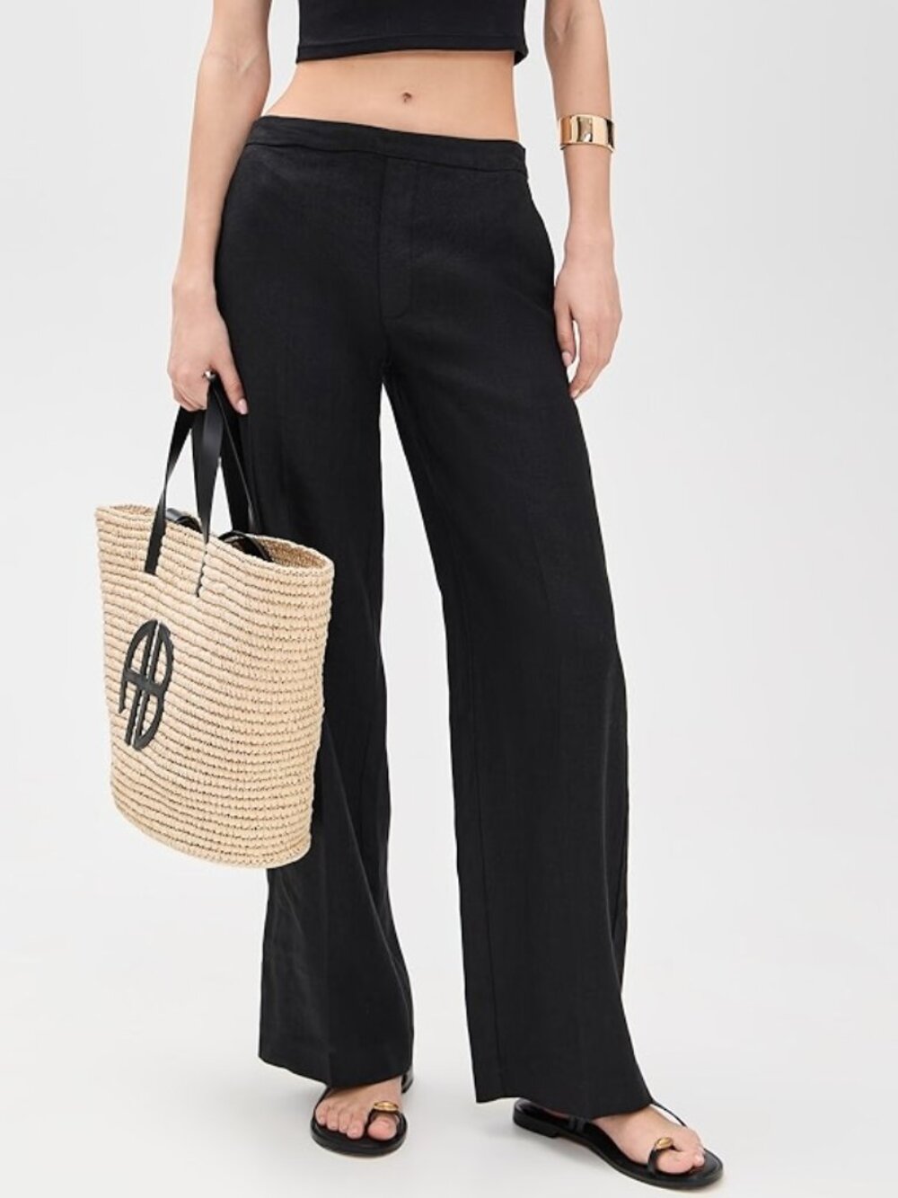 Madewell The Easy Linen Pull-On Pants Sz. S